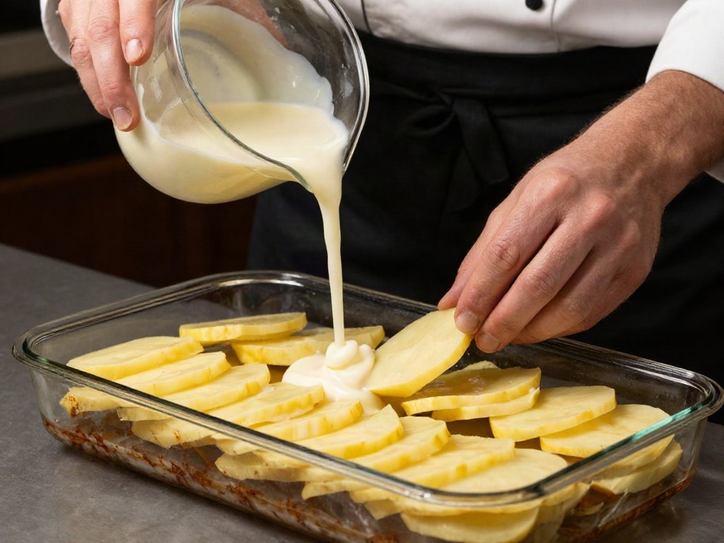 Kartoffelgratin Laktose
