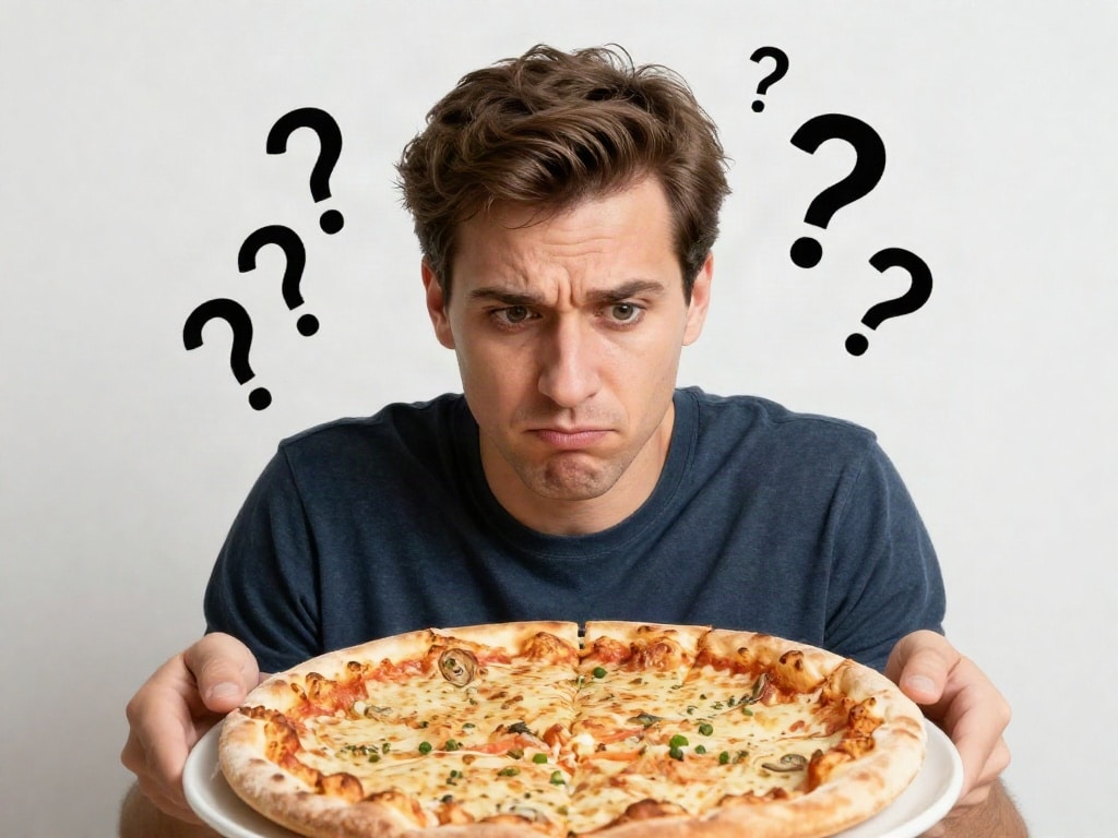 Pizza ohne Käse laktosefrei