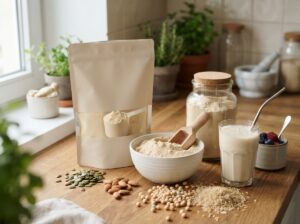 veganes Proteinpulver laktosefrei