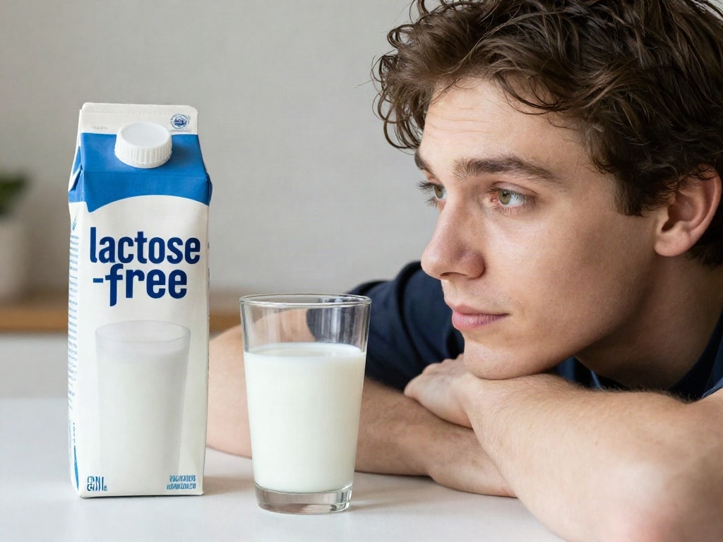 laktosefreie Milch vs normale Milch