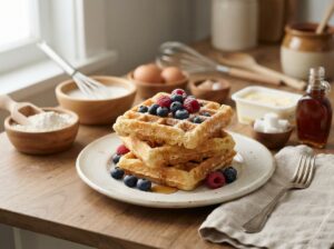Waffeln laktosefrei