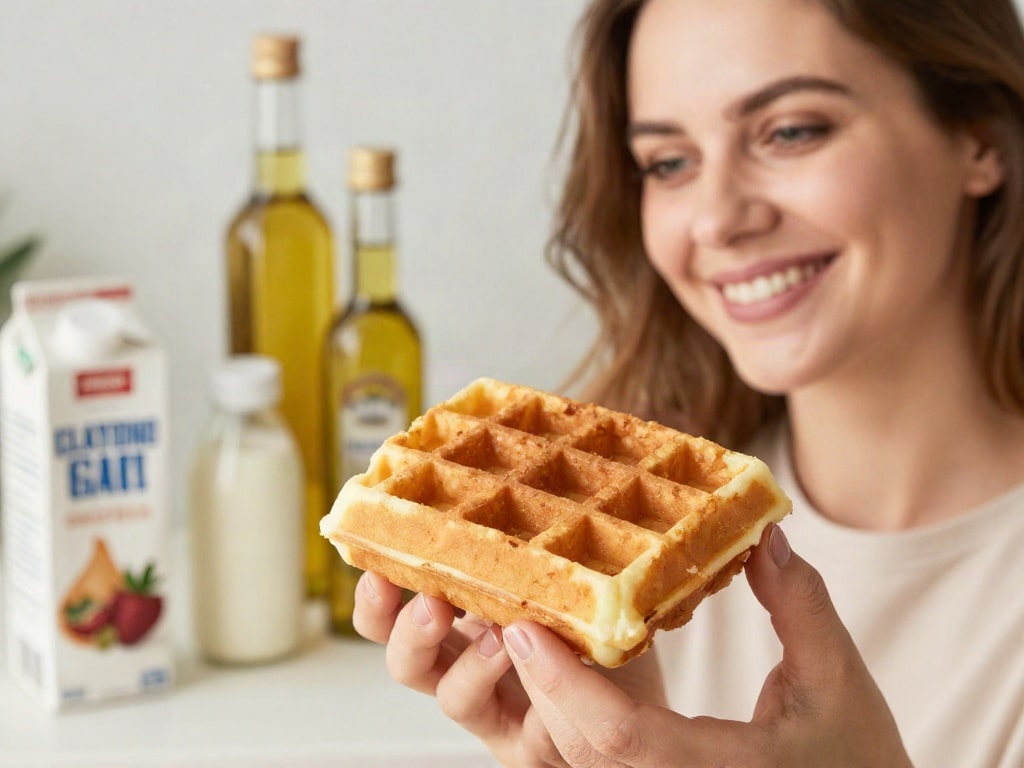 Waffeln laktosefrei