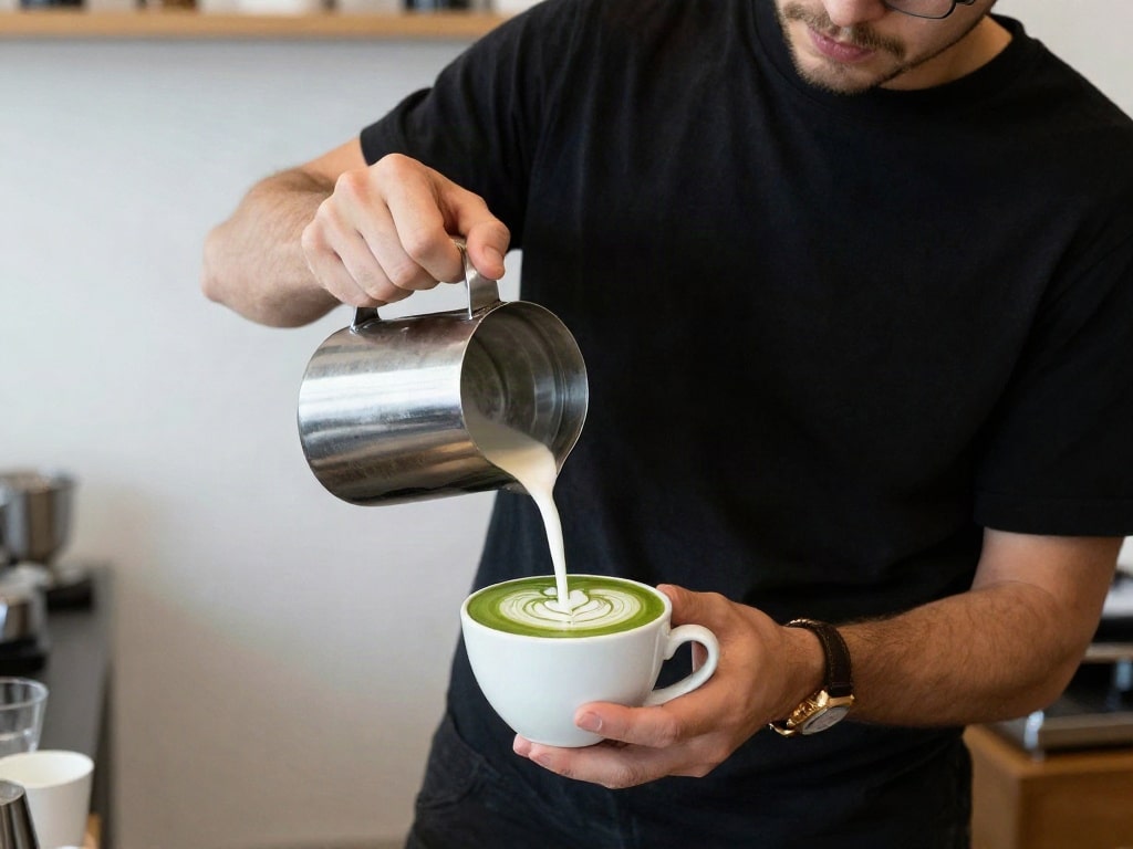 Matcha Latte laktosefrei