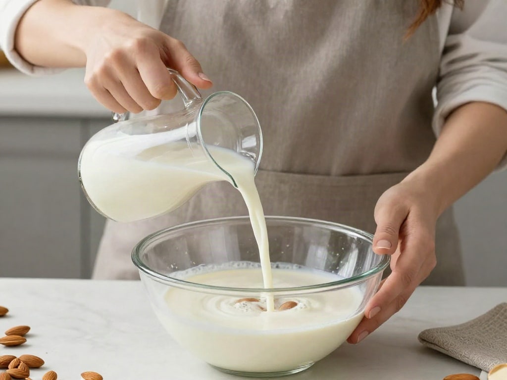 Milch beim Backen ersetzen