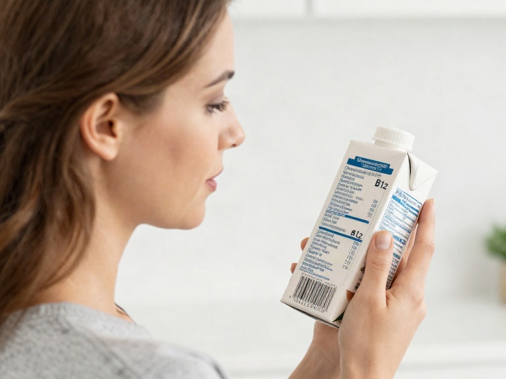 Pflanzenmilch Vitamin B12