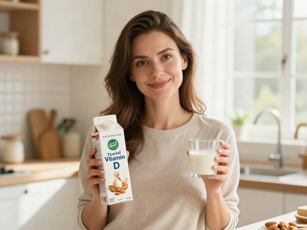 Pflanzenmilch Vitamin D