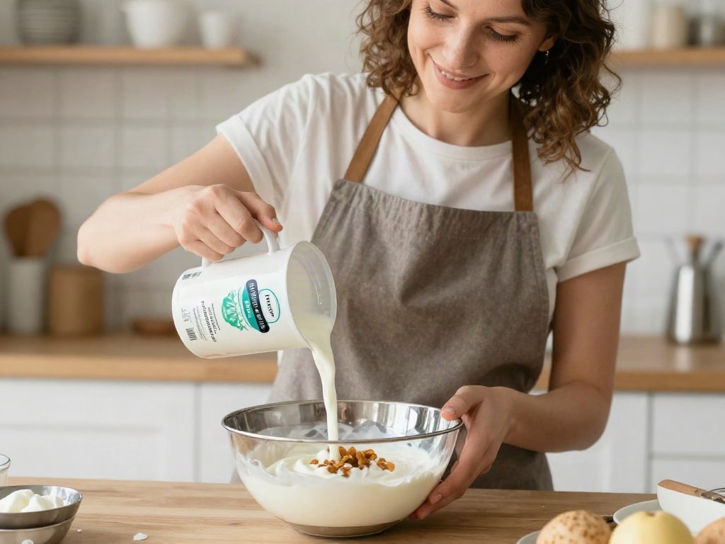 Quark beim Backen ersetzen