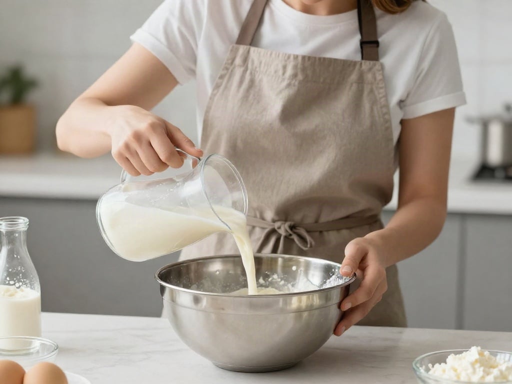 Sahne beim Backen ersetzen