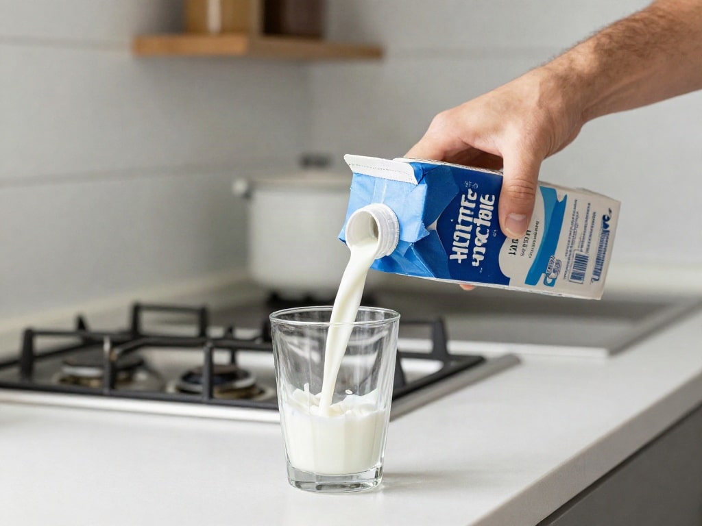 laktosefreie Milch haltbar